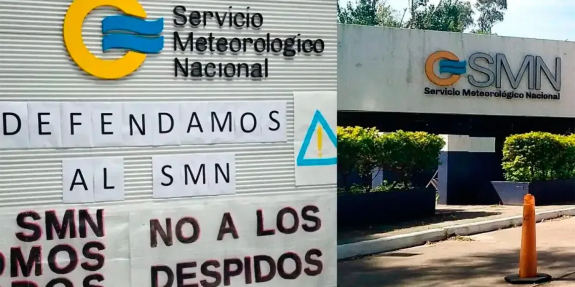 Trabajadores del SMN harán un paro «con apagón» el viernes