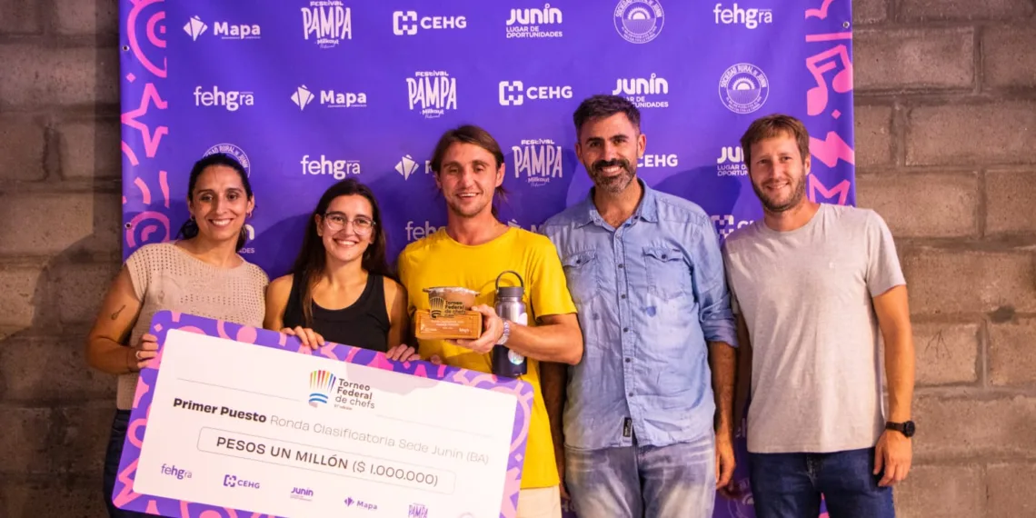La palabra de los chefs participantes del torneo en el Festival Pampa