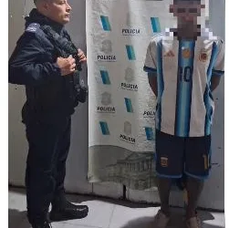 Detuvieron a un delincuente con antecedentes penales