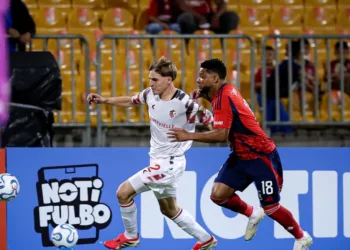 En Colombia, Estudiantes de La Plata igualó con Independiente Medellín por Copa Libertadores