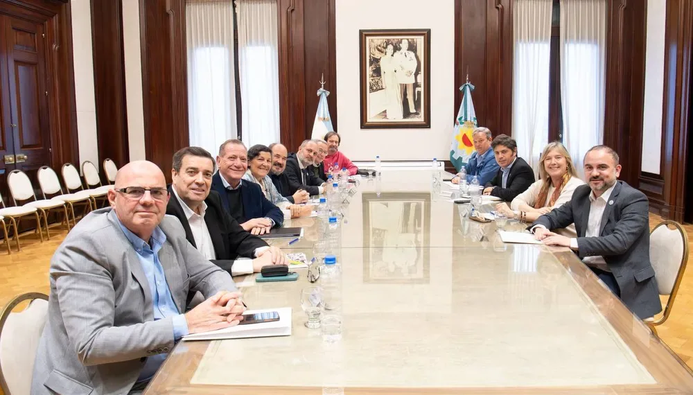 Kicillof recibió a pastores en medio de la preocupación por la pobreza