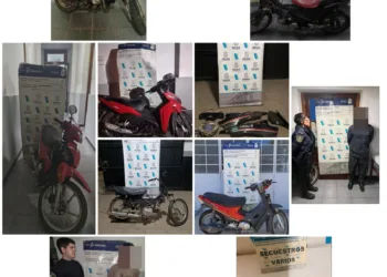 Menores de edad aprehendidos por sustracción de motos
