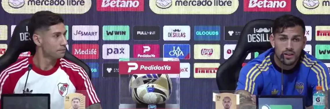 Paredes y Montiel palpitaron el Superclásico: “Es un partido que todos quieren jugar”