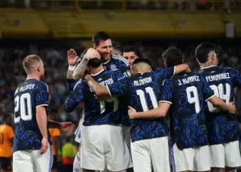 La Selección Argentina goleó a Zambia en un amistoso internacional