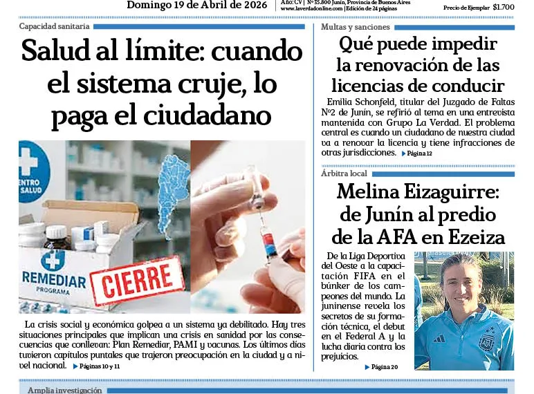 Domingo 19 de abril de 2026