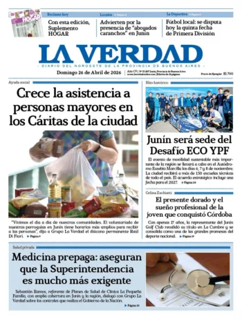 Domingo 26 de abril de 2026