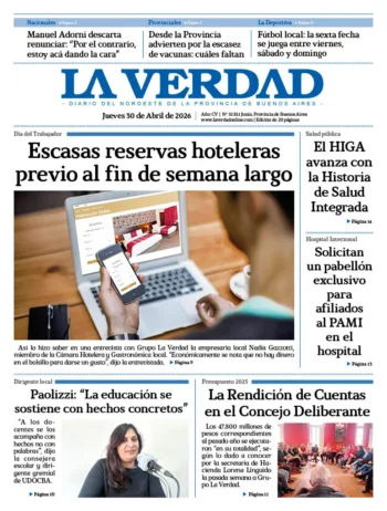 Jueves 30 de abril de 2026