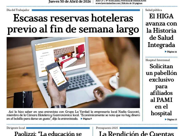 Jueves 30 de abril de 2026