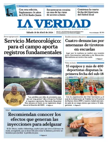 Sábado 18 de abril de 2026