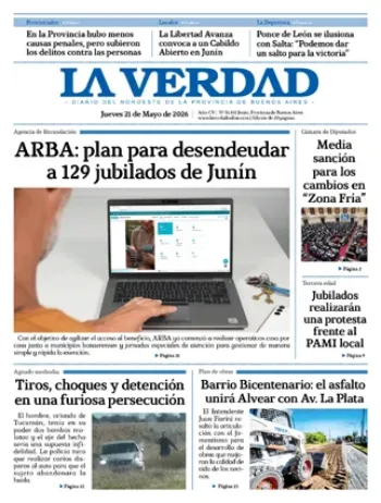 Jueves 21 de mayo de 2026