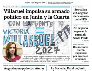 Martes 5 de mayo de 2026
