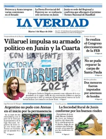 Martes 5 de mayo de 2026