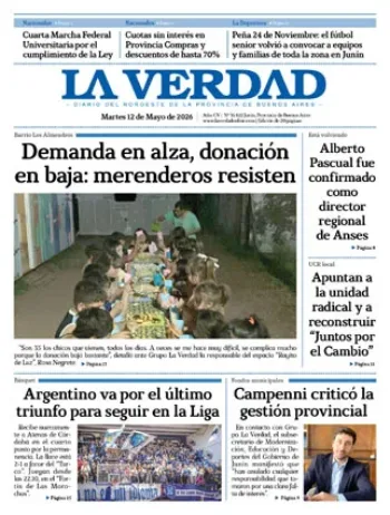 Martes 12 de mayo de 2026