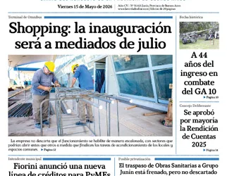 Viernes 15 de mayo de 2026