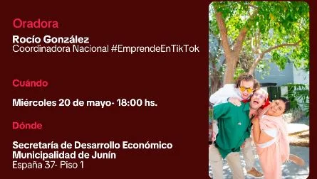 Junín se suma al programa nacional #EmprendeEnTikTok