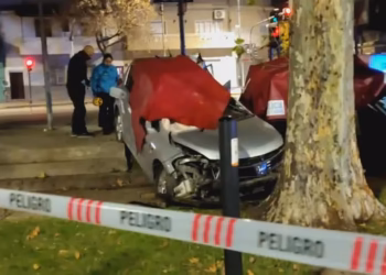Villa Luro: una mujer murió tras chocar su auto contra un árbol
