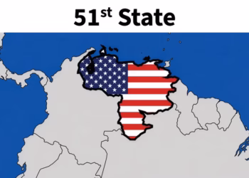 Sorpresivo posteo de Donald Trump: publicó un mapa con Venezuela pintada con la bandera de EEUU