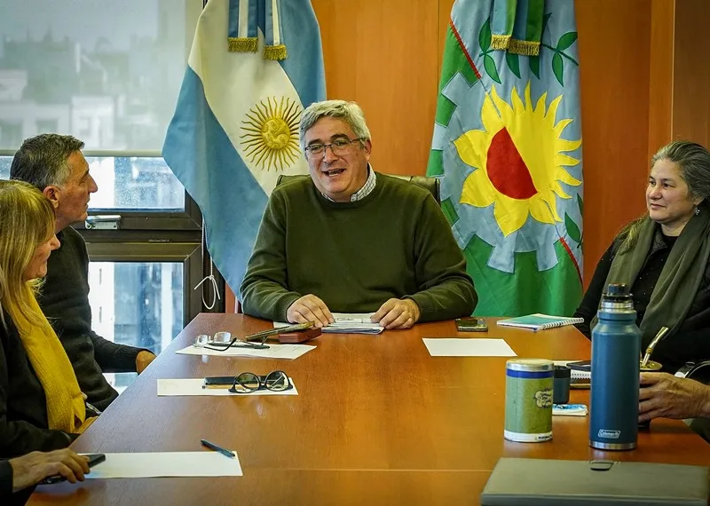 El Ministro de Desarrollo Agrario provincial se reunió con Bases Federadas