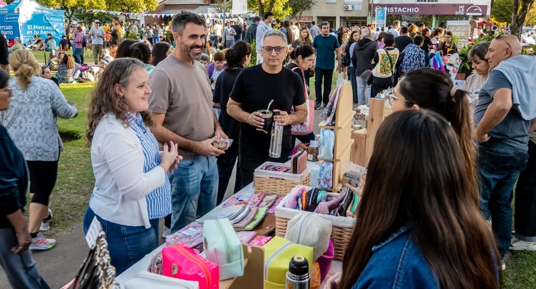 Emprendedores y vecinos celebraron el 1º de  mayo en una jornada de encuentro y cultura