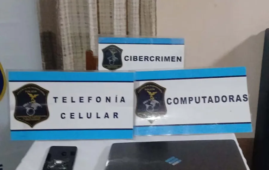 Cibercrimen Junín encabezó allanamiento clave en Vedia