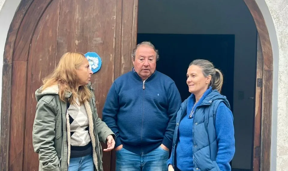 Nueve de Julio: la intendente visitó las localidades de La niña y Naón