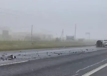 Ruta 205: un muerto tras un triple choque en medio de una densa niebla