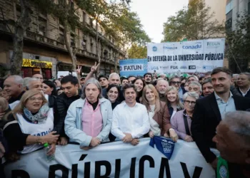 Kicillof, en la marcha federal universitaria: «Milei tiene que entender»