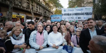 Kicillof, en la marcha federal universitaria: «Milei tiene que entender»