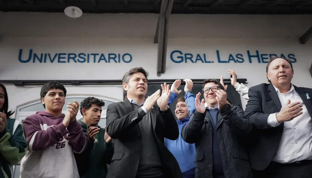 Kicillof inauguró otra sede universitaria y ya son 52 las que funcionan en el interior bonaerense