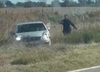 Detenido tras furiosa persecución: tenía dos bombas molotov