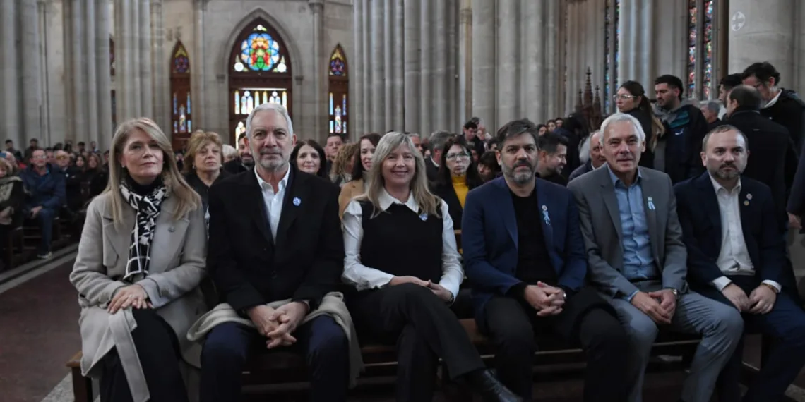 Magario participó del Tedeum por el 25 de Mayo