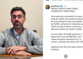 Fiorini anunció una nueva línea de créditos para PyMEs, comercios e industrias