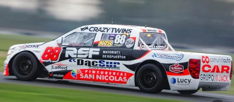 TC Pista Pick Up: Alvaro Oroza llegó en la posición 13