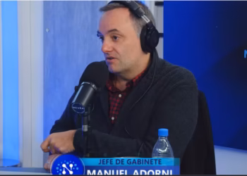 Manuel Adorni: “Esto me pasó porque soy una parte de Milei»