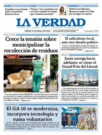 Sabado 16 de mayo de 2026