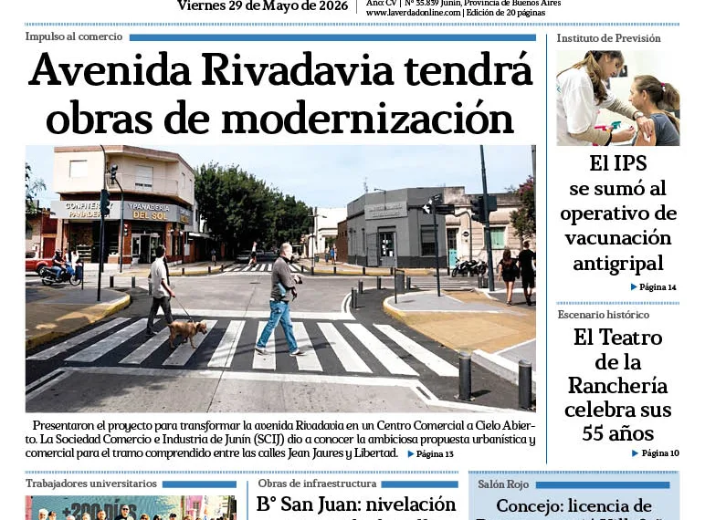 Viernes 29 de mayo de 2026
