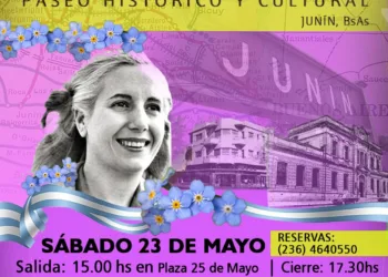 El paseo histórico y cultural “Eva, un sentimiento” se realizará este sábado