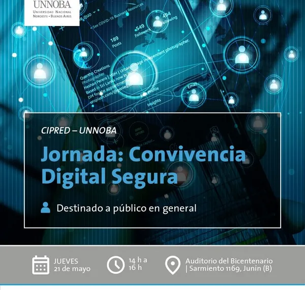 Jornada sobre convivencia digital segura y prevención comunitaria