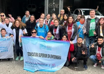 Juninenses presentes en la Marcha Federal de la Salud