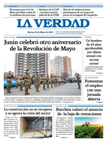 Martes 26 de mayo de 2026
