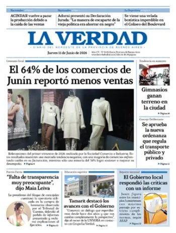 Jueves 11 de junio de 2026