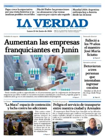 Lunes 22 de junio de 2026