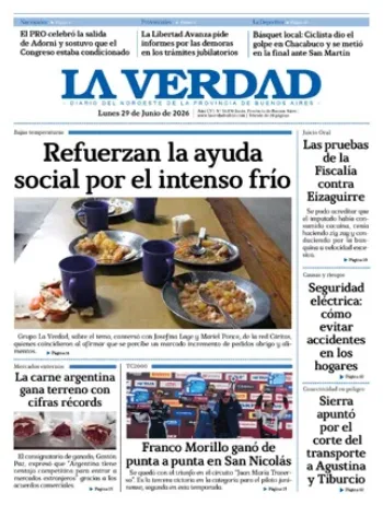 Lunes 29 de junio de 2026