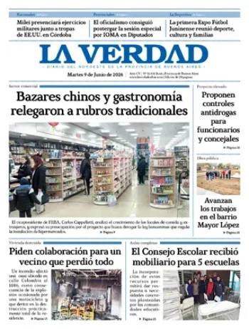 Martes 9 de junio de 2026