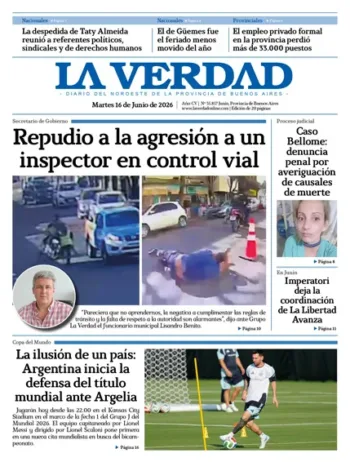Martes 16 de junio de 2026