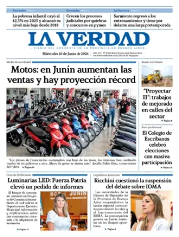 Miércoles 10 de junio de 2026