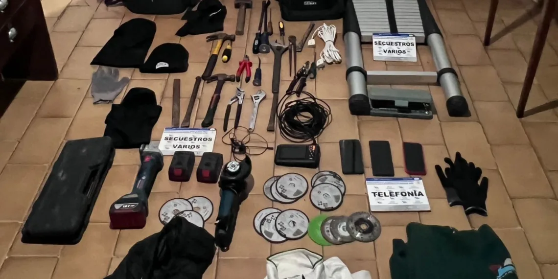 Cayó una banda de boqueteros que estaban a punto de cometer un ilícito