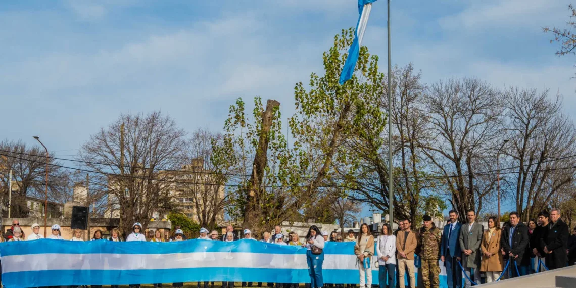 Junín conmemoró el Día de la Bandera con la jura del Grupo de Artillería 10