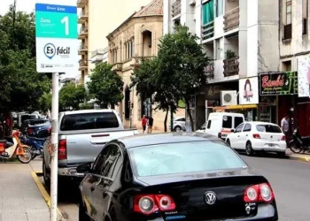 Mucciolo explicó cómo funcionaría el nuevo sistema de estacionamiento medido