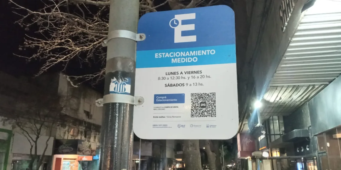 Mucciolo explicó cómo sería la ampliación del estacionamiento medido